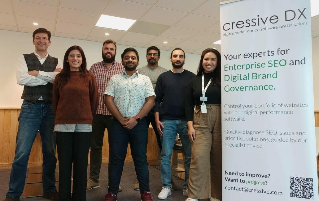 An image of the Cressive DX SEO Consultancy and Tech team.